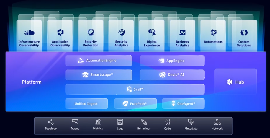 Dyntrace platform schema